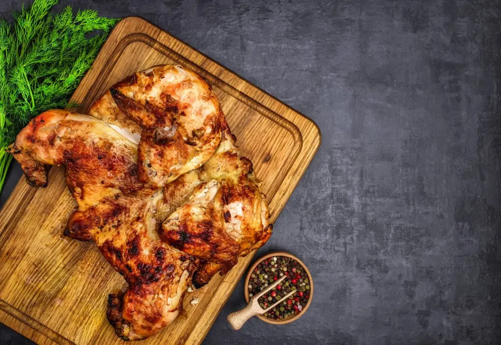 Musahab (pulled chicken)