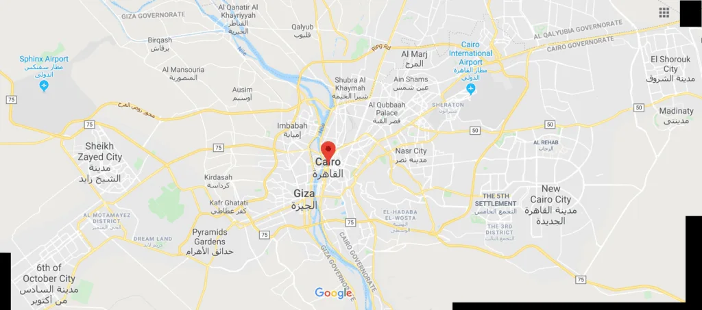 Cairo Map - Egypt