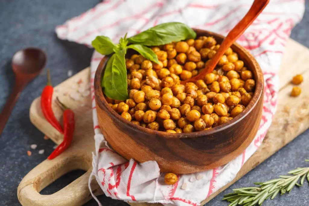 Baked Spicy (or mild) Chickpeas in Egypt
