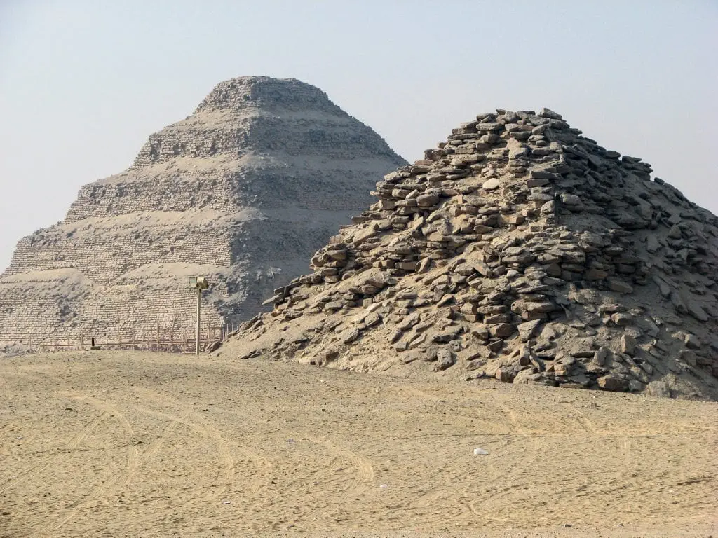 Userkaf Pyramid in Egypt