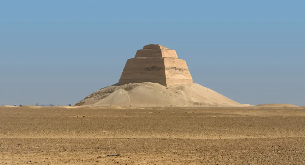 Meidum (or Maydum) Pyramid in Egypt