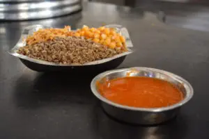 Koshai Toppings and Tomato Sauce