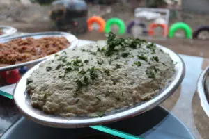 Baba Ghanouj or Baba Ganoush in Egypt