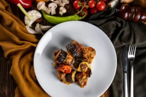 Egyptian Moussaka or Mosakkaa