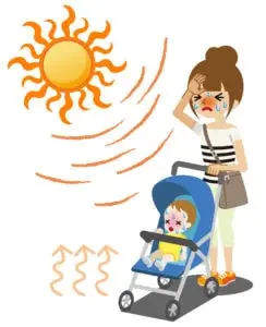 Heat stroke is a serious risk in Egypt