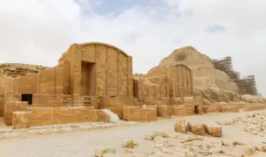 Funerary complex of Djoser (Zoser) next to Step Pyramid in Saqqara