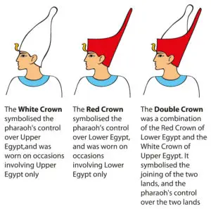 Ancient Egypt Pschent (or Pshent ) King Crown