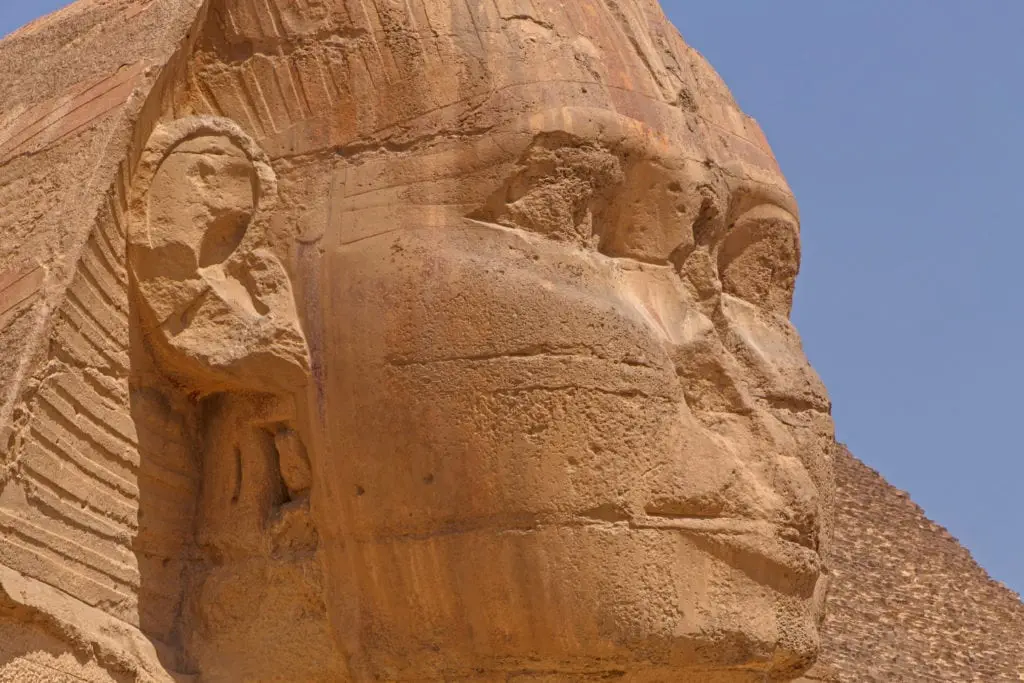 The Great Sphinx of Giza in Egypt
