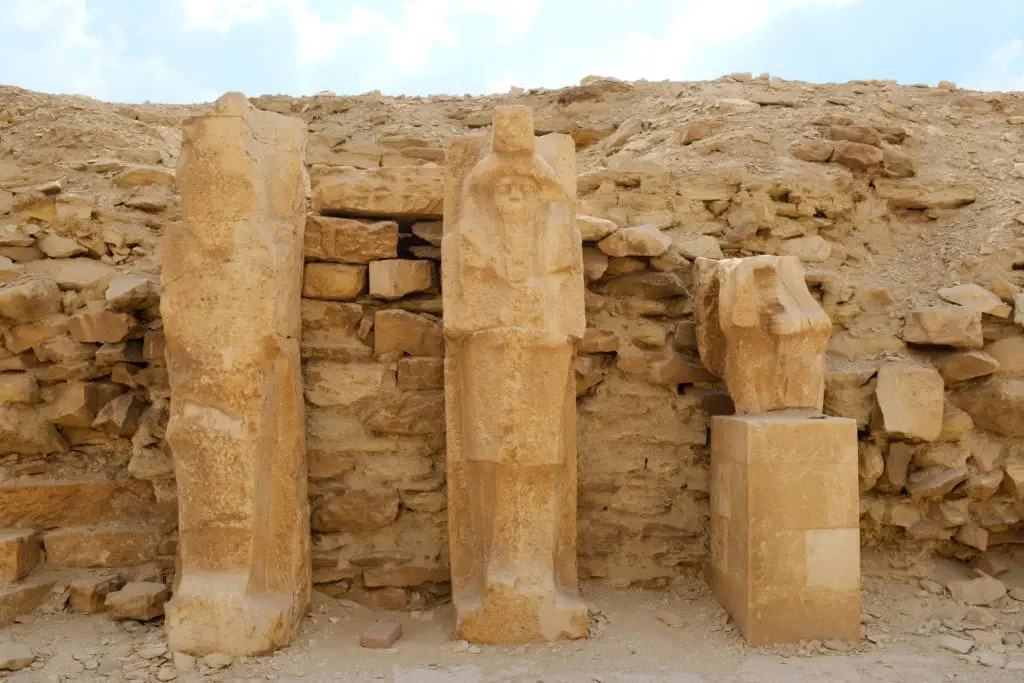 Ancient Statues at Saqqara