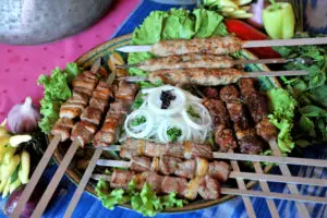 Kabab Skewers in Egypt