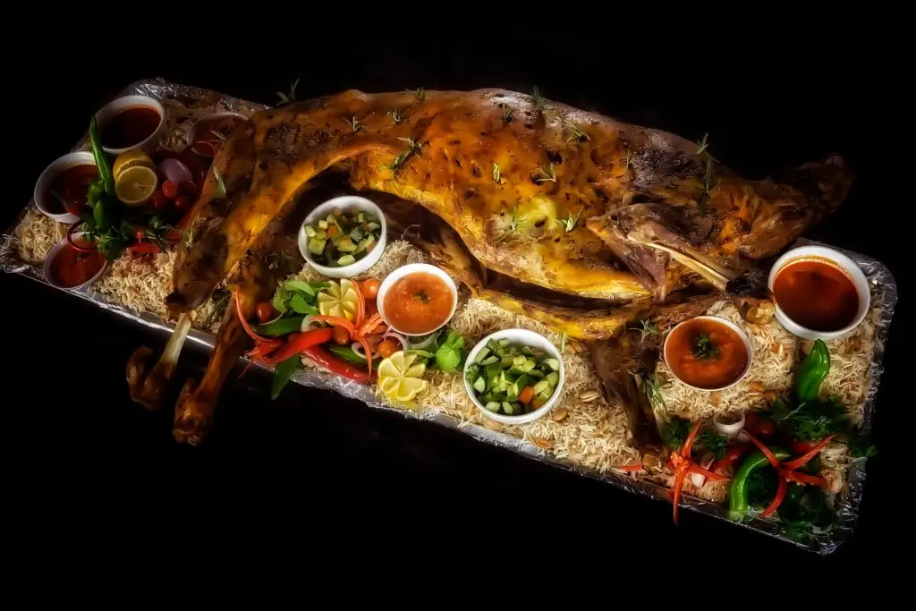 Grilled Whole Lamb in Egypt