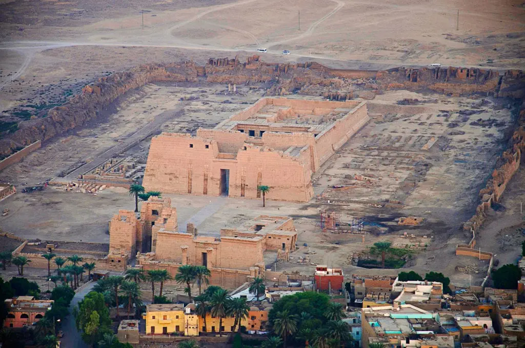 Temple of Ramses the III, Medinet Habu - Luxor - Egypt