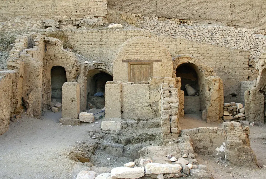 Ancient Egyptian workers' town - Deir al-Medina Close to the Valley of Kings - Luxor - Egypt