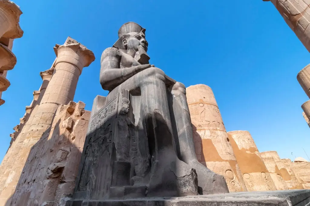 Ramesses II statue - Luxor Temple - Egypt