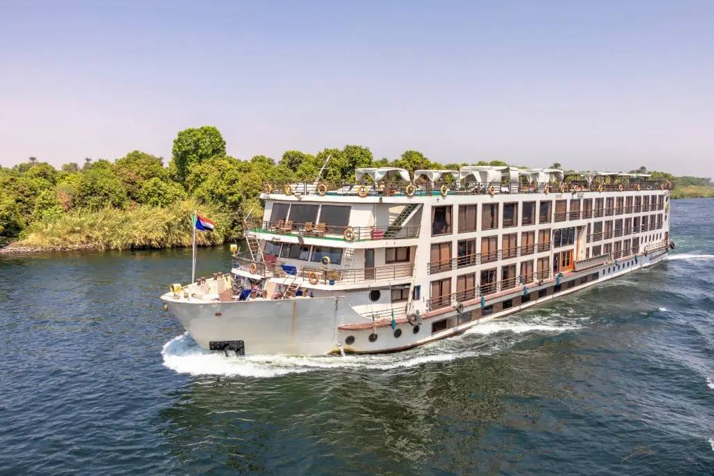 Cruise Ship on River Nile - Aswan - Egypt