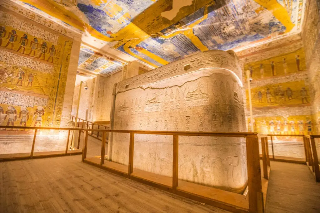 The Valley of Kings - Rameses IV tomb - Luxor - Egypt