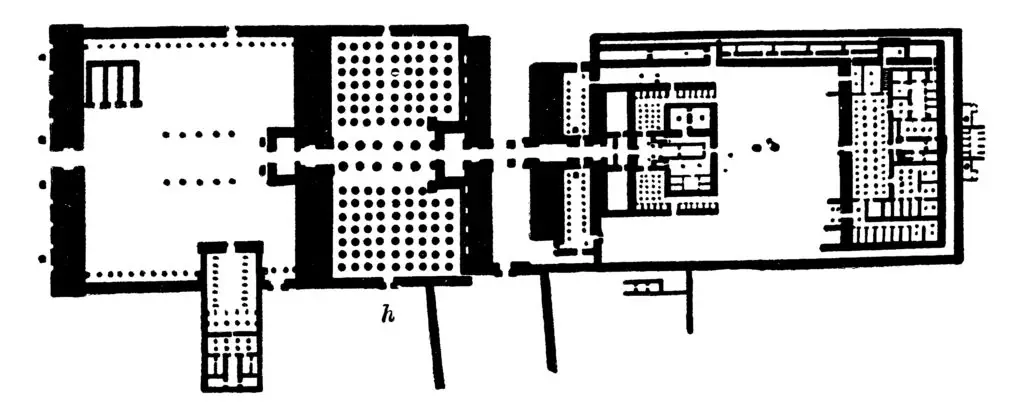 A Blueprint of Karnak Temple - Luxor - Egypt