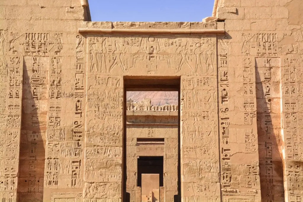 Medinet Habu - Temple of Ramesses III - Luxor -Egypt
