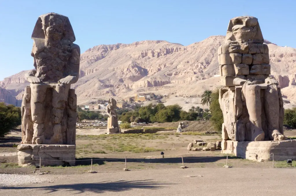 Colossi of Memnon - Luxor - Egypt