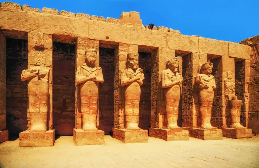 Karnak Temple - Hall of caryatids - Luxor - Egypt