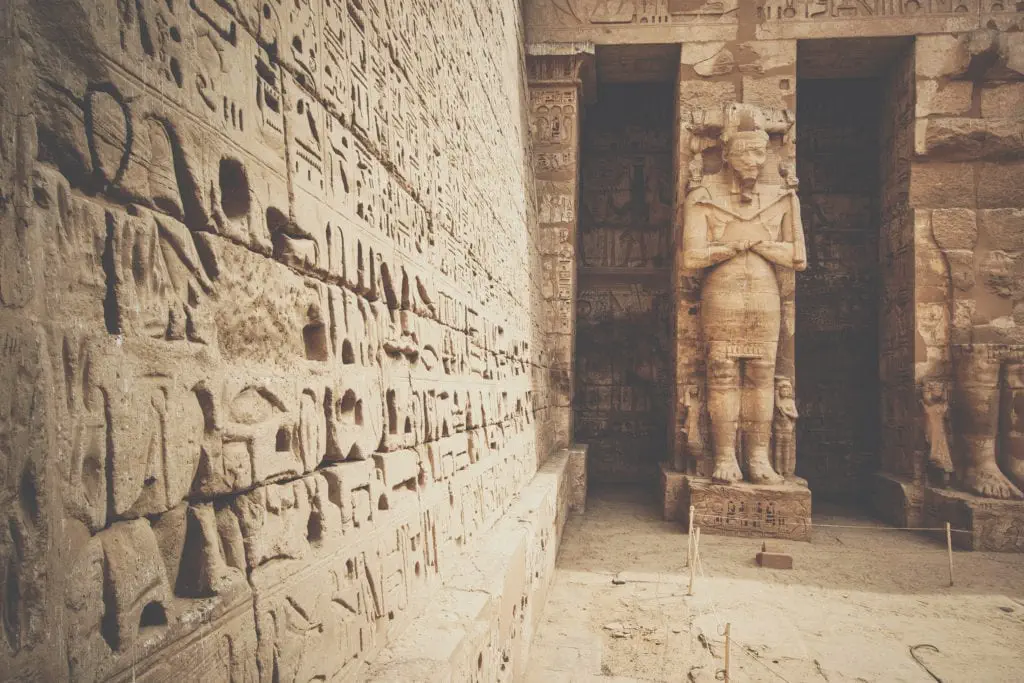 Rameses III Temple - Medinet Habu - Egypt