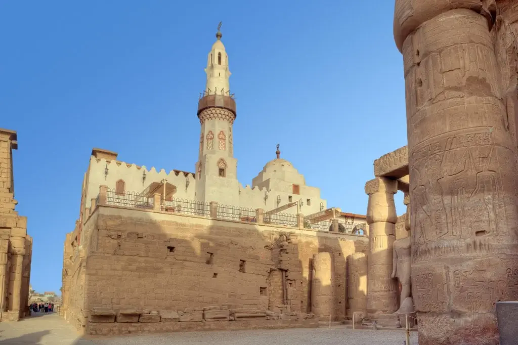 Abu El-Haggag Mosque in Luxor Temple - Egypt