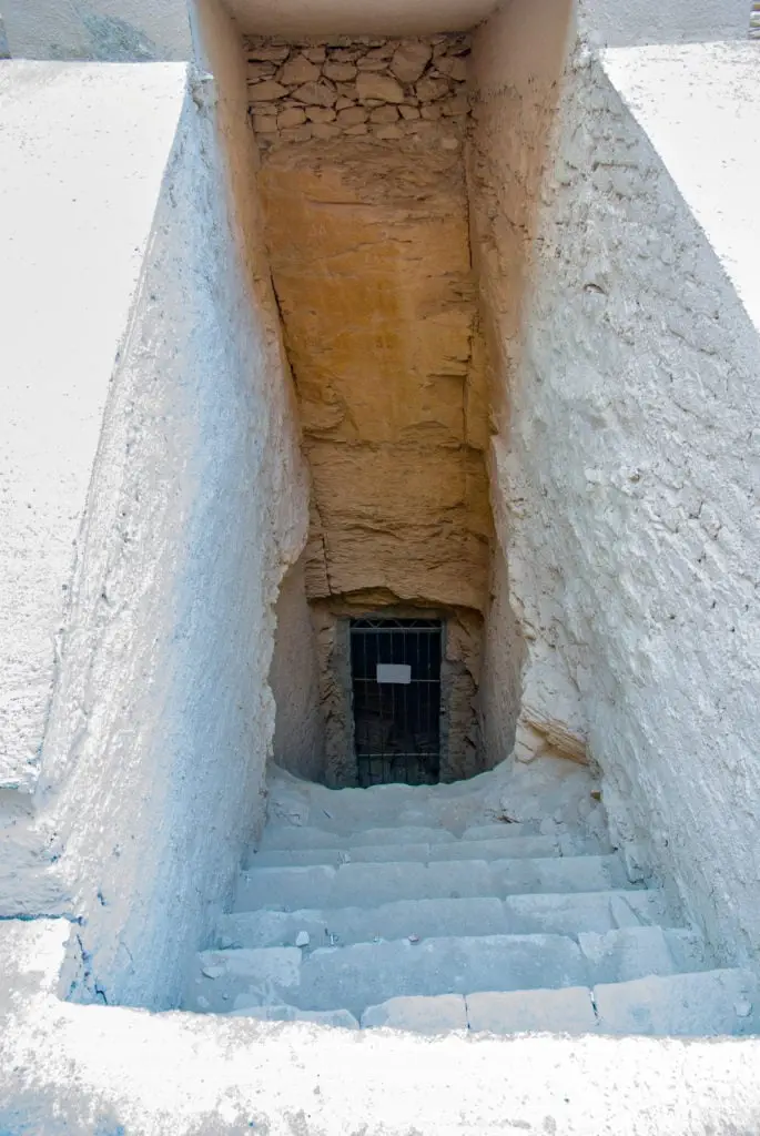 Tomb of Queen Tiaa, from 18th dynasty. She was mother of Thutmose IV and wife of Amenhotep II.